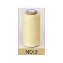 50M Polyester Waxed Thread Set - 36 Vibrant Colors - Ideal for Leather DIY Handicrafts  ourlum.com NO.3 United State 