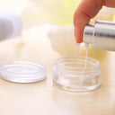 Mini Clear Cosmetic Jar Set - 50 Pieces, 5g Capacity  ourlum.com   