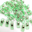 Colorful Sewing Clips Set - 50 Pieces for Crafts, Crocheting, Knitting, and More  ourlum.com green  50pcs  