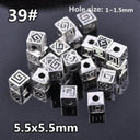 50pcs Tibetan Silver Alloy Spacer Beads Set for Handmade Jewelry Crafts  ourlum.com 39 United State 