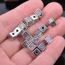 50pcs Tibetan Silver Alloy Spacer Beads Set for Handmade Jewelry Crafts  ourlum.com   