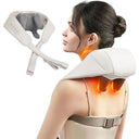 Ultimate Relaxation 5D Shiatsu Neck Massager with Heat Therapy for Shoulder Pain Relief  ourlum.com   