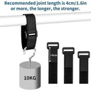 Adjustable Nylon Hook and Loop Straps Bundle Kit with Metal Buckles - 5M Cut-to-Length Cord Organizer  ourlum.com   