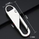 Metal Zipper Slider Pull Replacement Kit for Backpacks, Purses, Jackets, Boots - 5PC/2pc Zipper Head Repair Set  ourlum.com   