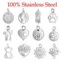 Stainless Steel Animal Charm Collection for DIY Jewelry