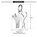 Stainless Steel Animal Charm Collection for DIY Jewelry