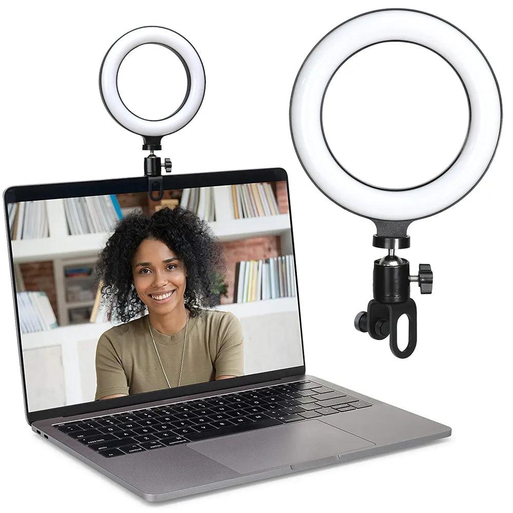 6.3 Inch LED Ring Light for Enhanced Video Conferencing and Work Efficiency  ourlum.com   