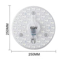 LED Round Panel Ceiling Light Efficient 360 Degree Beam Angle