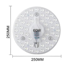 LED Round Panel Ceiling Light: Efficient 360° Beam Angle - Energy Saving Fixture