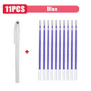 Heat Vanishing Fabric Marker Set - 6/11/21 Piece Pack  ourlum.com 11pcs blue  