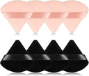 Velvet Triangle Makeup Puff Set for Luxe Finish & Easy Application