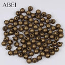 Copper Round Bells Set for Handmade Crafts and Festive Decorations  ourlum.com 6mm 100pcs  