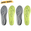 Ultimate Comfort Sports Insoles Set for Running and Basketball - Pack of 6  ourlum.com green 2pair 35-36(235mm) 