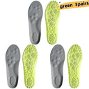 Ultimate Comfort Sports Insoles Set for Running and Basketball - Pack of 6  ourlum.com green 3pair 35-36(235mm) 