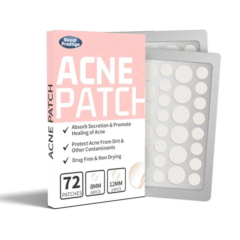 ClearSkin 72Pcs Hydrocolloid Acne Pimple Patch - Advanced Skin Healing Solution  ourlum.com 72PCS  