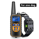 800m Waterproof Rechargeable Digital Dog Training Collar with LCD Display - Advanced Remote Control for Effective Training  ourlum.com For One Dog Orange US Plug United State