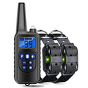 800m Waterproof Rechargeable Digital Dog Training Collar with LCD Display - Advanced Remote Control for Effective Training  ourlum.com For Two Dog Black US Plug United State