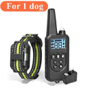 800m Waterproof Dog Training Collar with Remote Control - Advanced Shock & Vibration Modes  ourlum.com For 1 dog 1 EU Plug United State