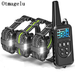 800m Waterproof Dog Training Collar: LCD Control for Effective Pet Training