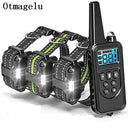 800m Waterproof Remote Dog Training Collar with LCD Display and Multiple Training Modes  ourlum.com for 3 dogs US Plug 