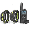 800m Waterproof Remote Dog Training Collar with LCD Display and Multiple Training Modes  ourlum.com for 2 dogs US Plug 