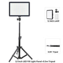 LED Studio Lighting Kit with Adjustable Tripod Stand for Photography and Live Streaming  ourlum.com 12 inch kit B United State 