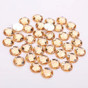 Crystal Beads - Mixed Sizes & Colors DIY Rhinestone Kit  ourlum.com Champagne 8mm 100pcs 