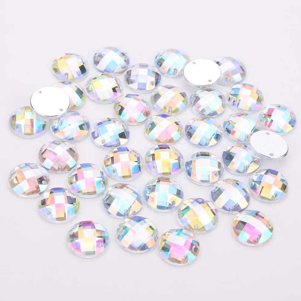 Crystal Beads - Mixed Sizes & Colors DIY Rhinestone Kit  ourlum.com   