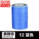 Crafting Essentials: Premium Linen Waxed Thread - 90m, 0.8mm  ourlum.com 12 Blue  