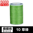 Crafting Essentials: Premium Linen Waxed Thread - 90m, 0.8mm  ourlum.com 10 Grass Green  