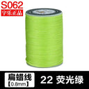 Crafting Essentials: Premium Linen Waxed Thread - 90m, 0.8mm  ourlum.com 22 Fluorescent Green  