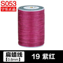 Crafting Essentials: Premium Linen Waxed Thread - 90m, 0.8mm  ourlum.com 19 Purple  