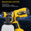 Spray Gun for Dewalt 18V 20V MAX Cordless Paint Sprayer