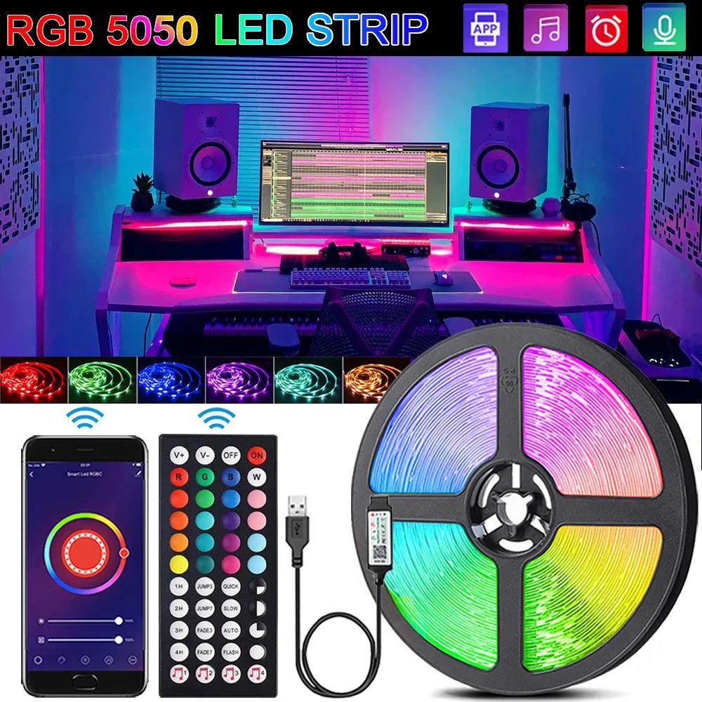 USB RGB LED Light Strip: Smart Control, Versatile Solution  ourlum.com   