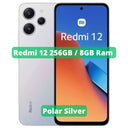 Xiaomi Redmi 12 256GB ROM 8GB RAM Versão Global | Smartphone 4G , ROM Global , Câmera 18MP , Carregador 18W  ourlum.com Redmi 12 256/8 Polar Silver brazil 8g | 256G