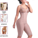 Women’s Postpartum Tummy Control Bodysuit with Side Zipper