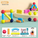 Magnetic Balls Building Blocks Set: Creative Educational Toy for Kids  ourlum.com 12PCS Russian Federation 