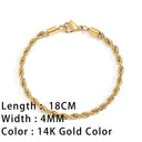 SUNIBI Classic Snake Chain Bracelet Chic Women's Jewelry Piece