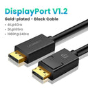 UGREEN DisplayPort HDMI Cable: Ultimate Visual Experience with Dynamic HDR  ourlum.com DP1.2 Black - 4K 1m CHINA