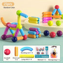 Magnetic Balls Building Blocks Set: Creative Educational Toy for Kids  ourlum.com 25PCS Russian Federation 