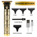 New USB Electric Hair Clippers Rechargeable Shaver Trimmer