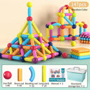 Magnetic Balls Building Blocks Set: Creative Educational Toy for Kids  ourlum.com 147PCS Russian Federation 