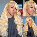 Blonde 613 HD Lace Frontal Body Wave Wig for Women