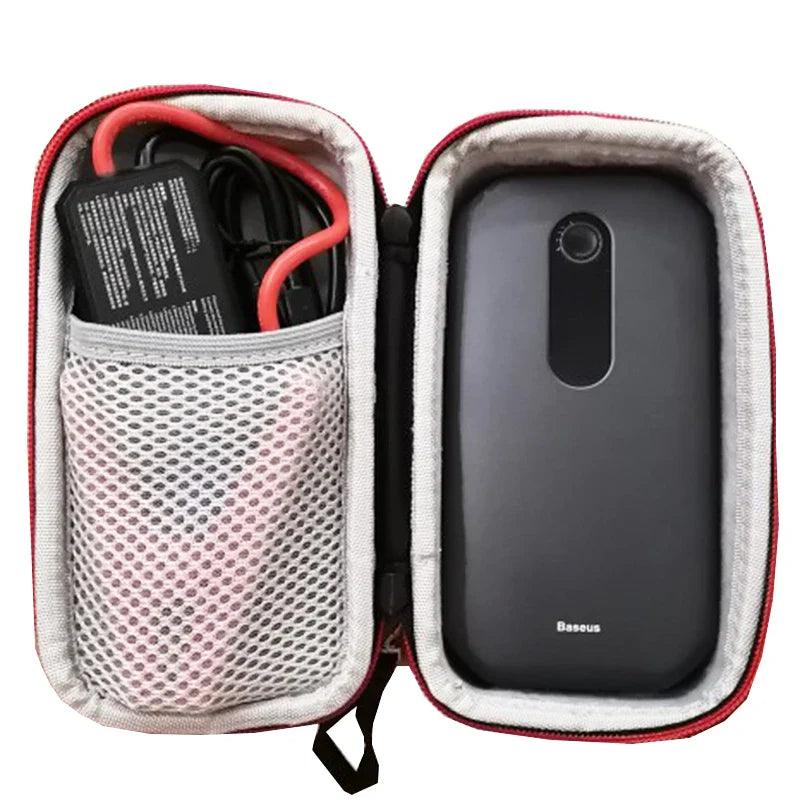 Newest Hard EVA Outdoor Travel Case Storage Bag for Baseus 12000mAh Car Jump Starter Power Bank 1000A Car Booster Battery  ourlum.com   