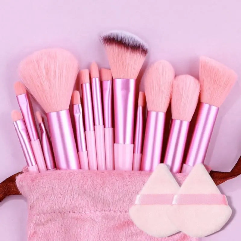 New 13PCS Makeup Brushes Set Super soft detail brush Blush Brush Foundation Concealer Contour Eyeshadow Brush Women Beauty Tools  ourlum.com   