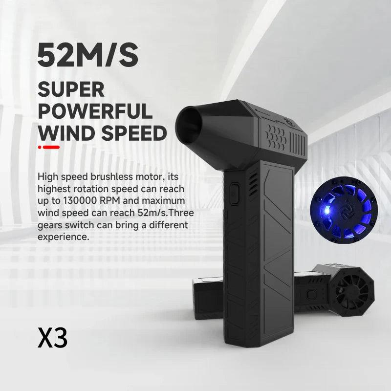 X3 Turbo Jet Fan: Ultimate Blower for Powerful Wind Speeds  ourlum.com   