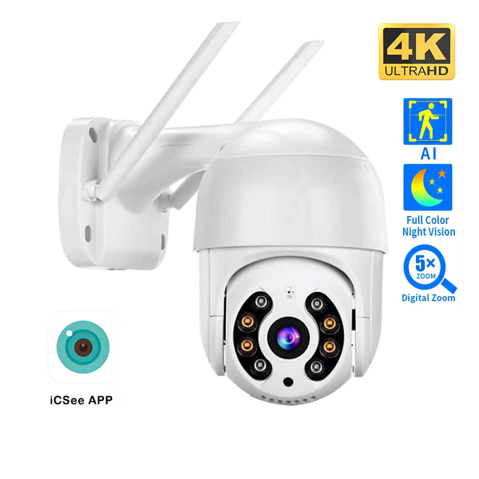 Wireless PTZ Camera: Advanced Color Night Vision & Motion Detection  ourlum.com 1080P NO Card EU plug Russian Federation