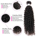 Luxurious Peruvian Kinky Curly Virgin Hair Bundle 3 Pack