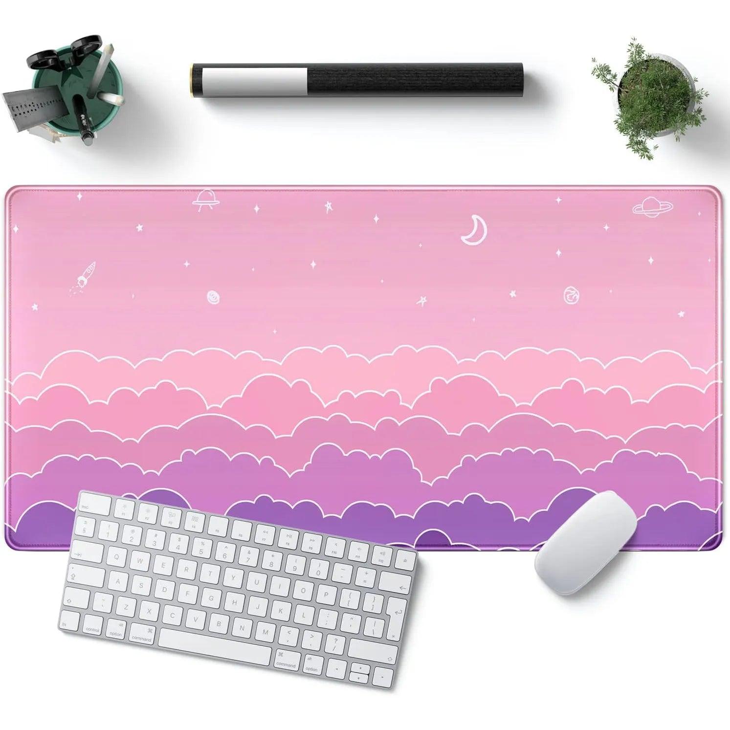 Kawaii Anime Mouse Pad: Stylish Desk Mat for Women and Gamers  ourlum.com   