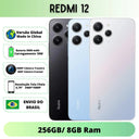 Xiaomi Redmi 12 256GB ROM 8GB RAM Versão Global | Smartphone 4G , ROM Global , Câmera 18MP , Carregador 18W  ourlum.com   